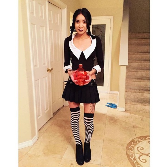 wednesday addams bodysuit